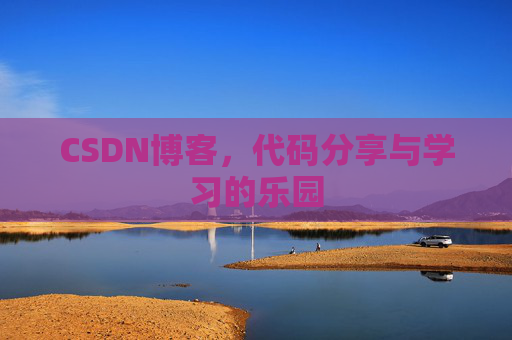 CSDN博客，代码分享与学习的乐园